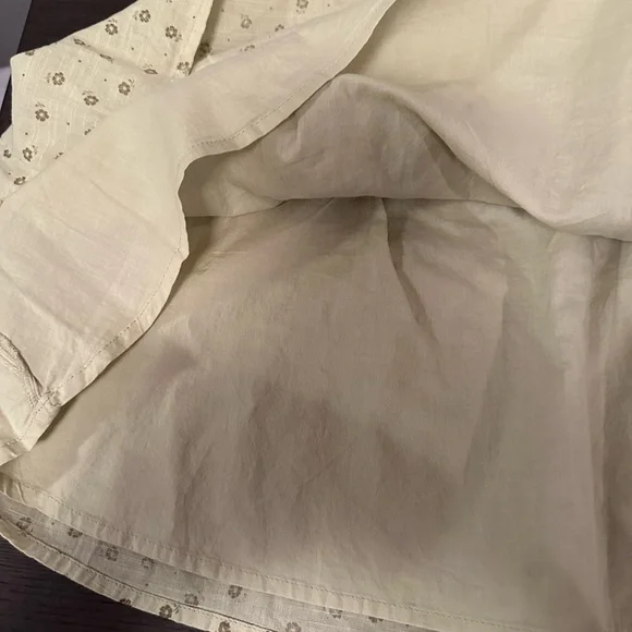 BP Printed Tiered Ruffle Miniskirt L - Picture 12 of 13